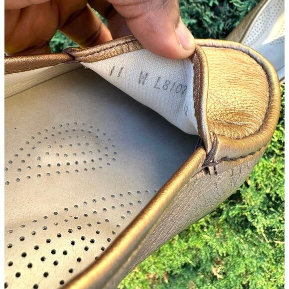 SAS Simplify Tripad Comfort Everyday Loafers Women’s Size 11‎ Metallic Gold - Picture 8 of 16